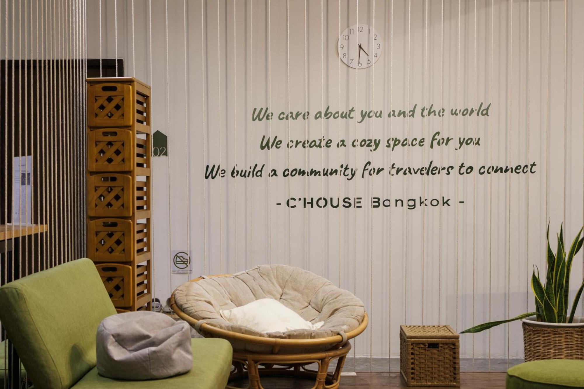 C'House Bangkok Hostel Buitenkant foto
